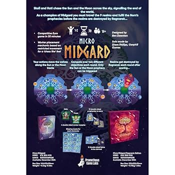 Micro Midgard: Ragnarok Edition Board Games Prometheus Game Labs