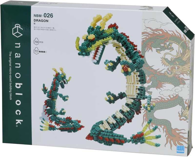 Nanoblock: Fantastic Animals - Dragon (Renewal) [Advanced Hobby Series] Toys & Plushes nanoblock