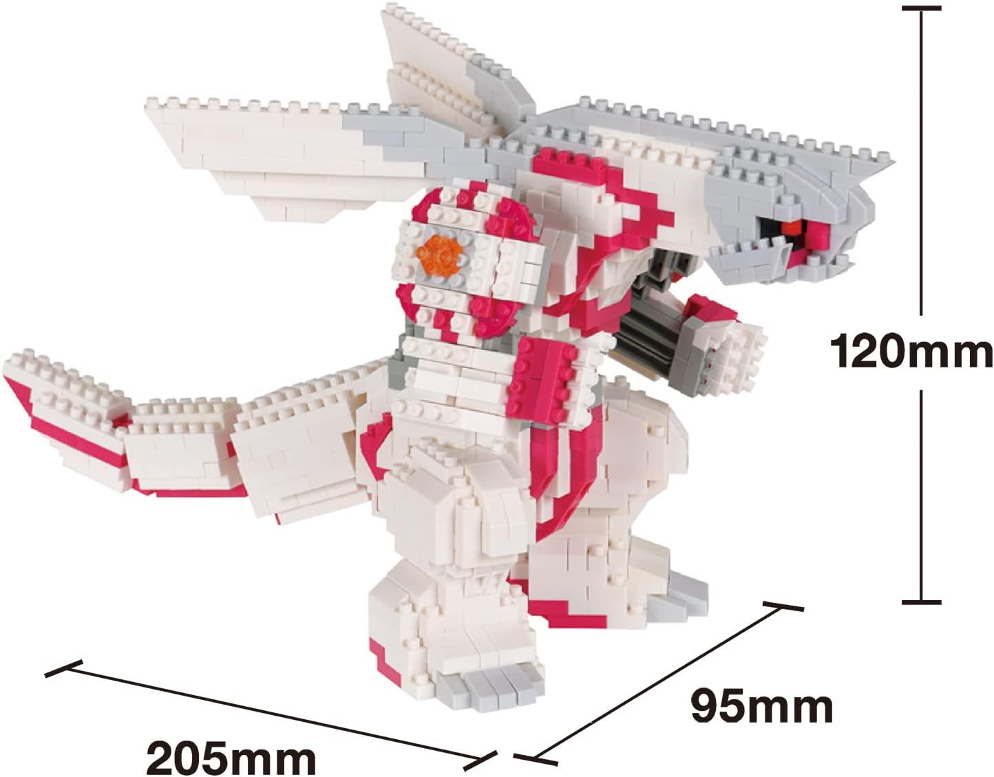 Nanoblock: Pokémon Palkia Deluxe Edition