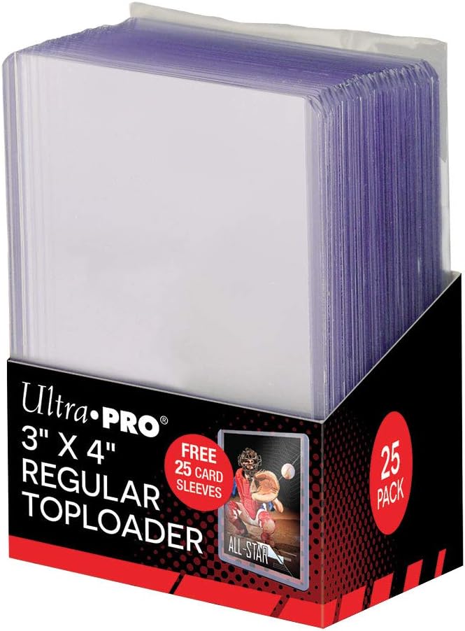 Ultra Pro: Toploader Card Holders (25-Pack + Sleeves) Card Sleeves Ultra Pro