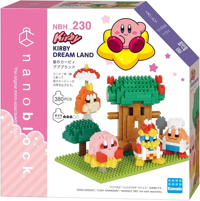 Nanoblock: Kirby - Kirby Dream Land Toys & Plushes nanoblock