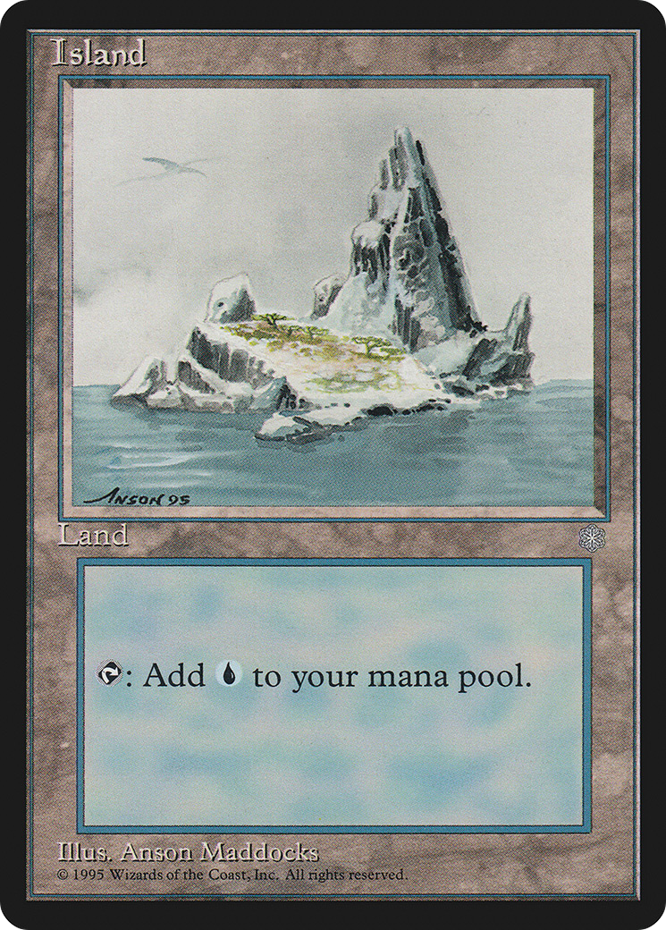 Island (ICE-369) [Ice Age] MTG Single Wizards of the Coast