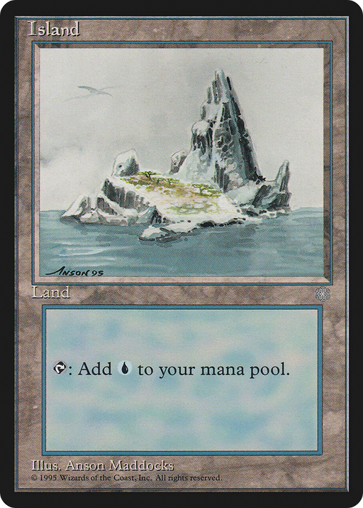 Island (ICE-369) [Ice Age] MTG Single Wizards of the Coast