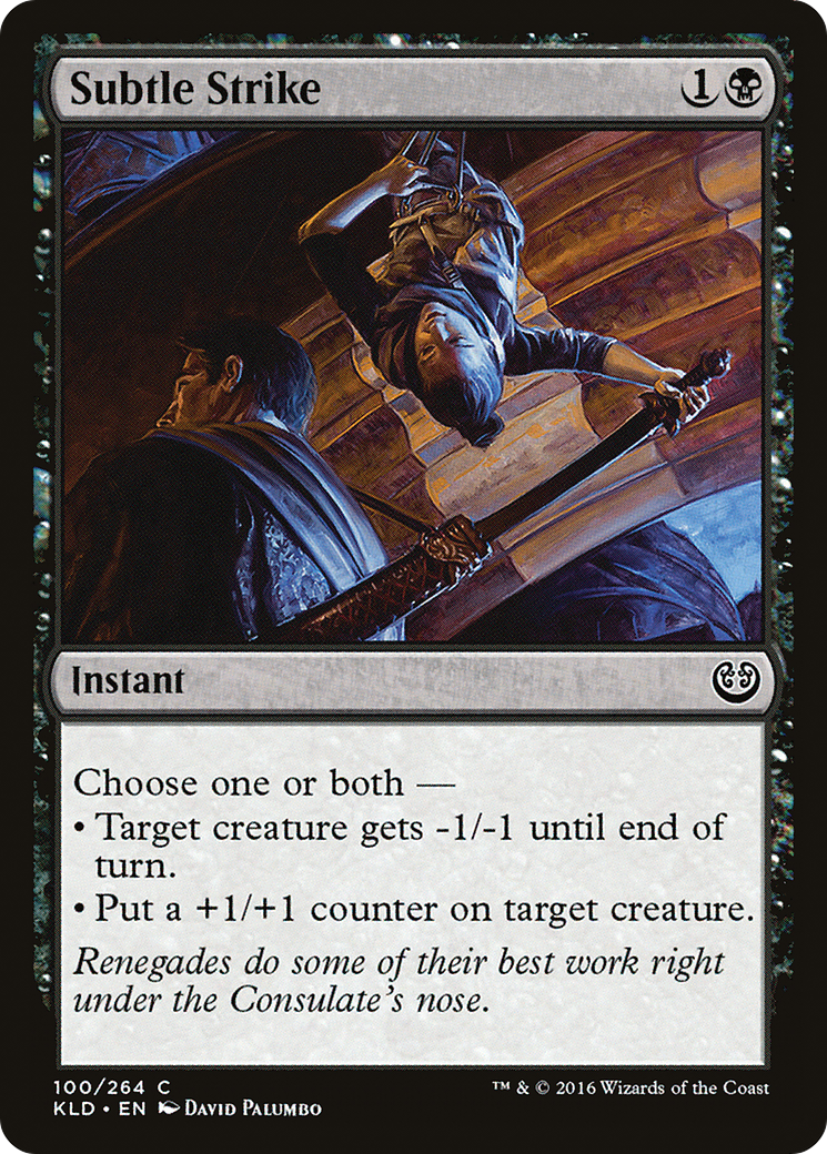 Subtle Strike (KLD-100) [Kaladesh] MTG Single Wizards of the Coast