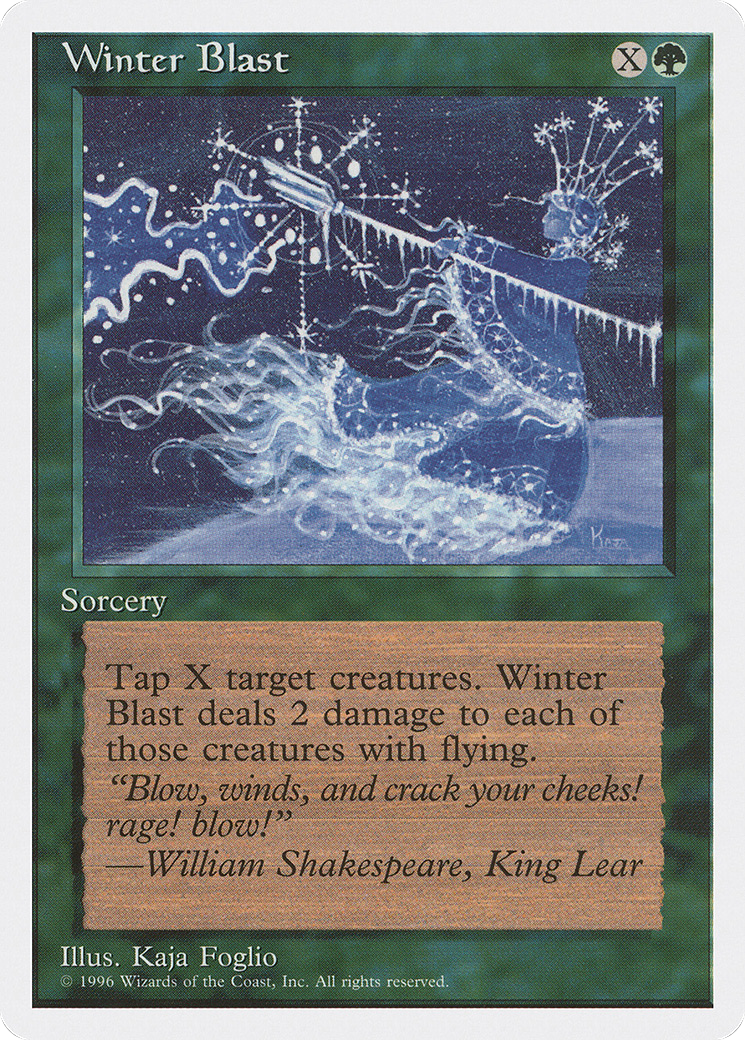 Winter Blast (2PS-047) [Misc] Introductory Two-Player Set MTG Single Wizards of the Coast