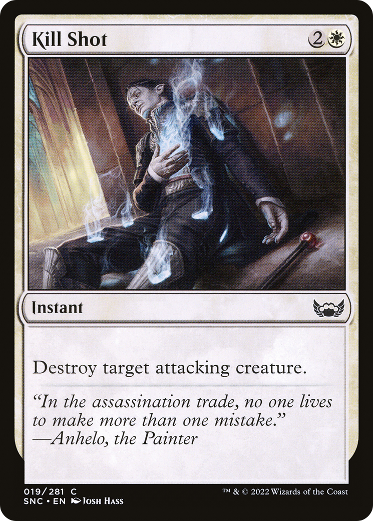 Kill Shot (SNC-019) [Streets of New Capenna] Foil MTG Single Wizards of the Coast