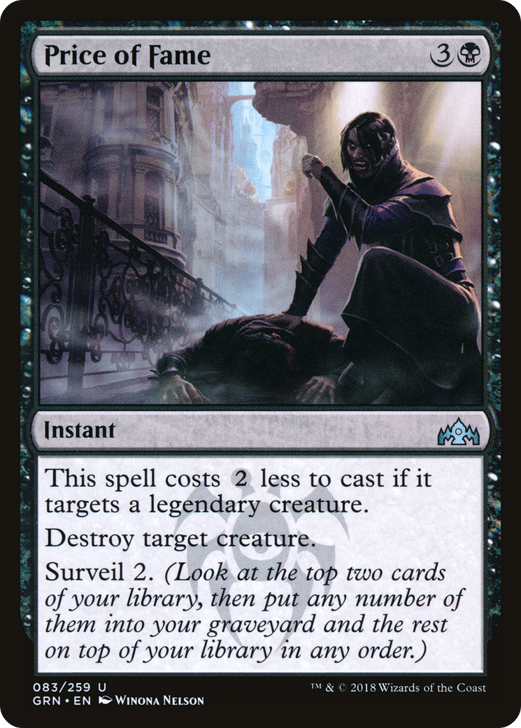 Price of Fame (GRN-083) [Guilds of Ravnica] MTG Single Wizards of the Coast