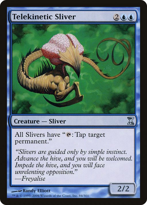 Telekinetic Sliver (TSP-084) [Time Spiral] MTG Single Wizards of the Coast