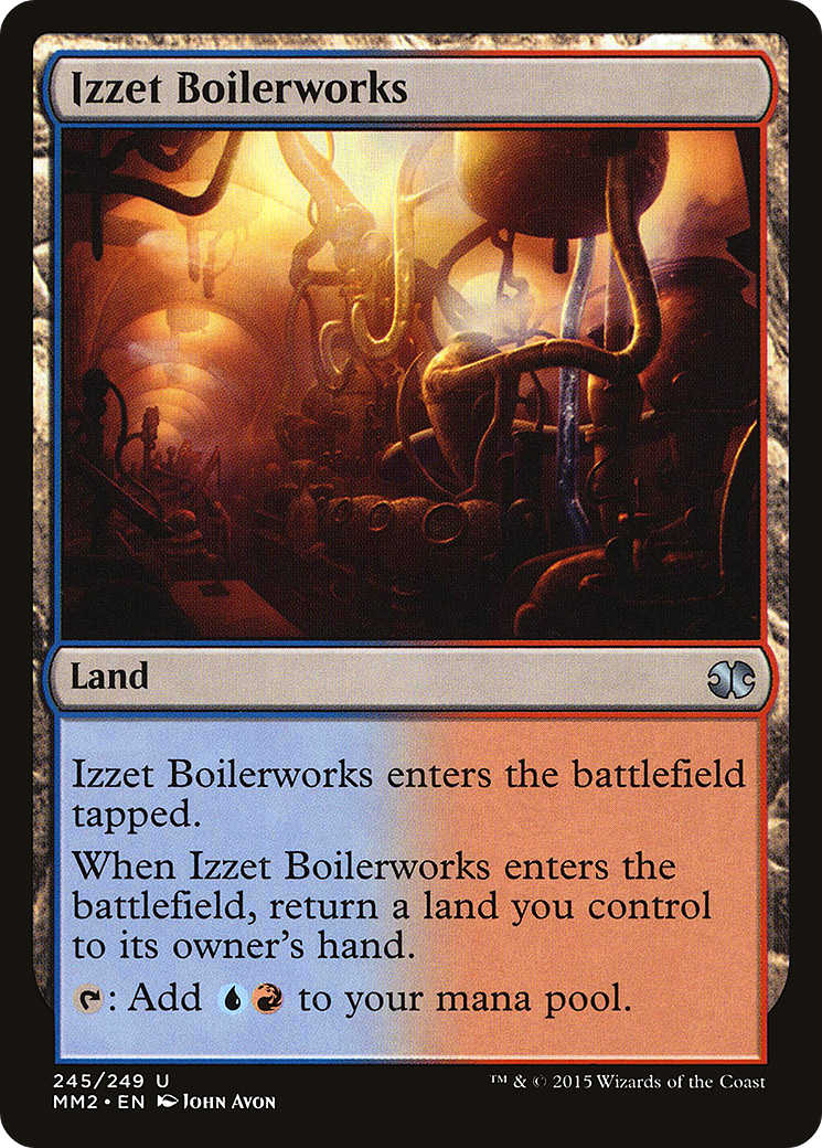 Izzet Boilerworks (MM2-245) [Modern Masters 2015] Foil MTG Single Modern Masters 2015