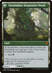 Turntimber Symbiosis (ZNR-215) [Zendikar Rising] Foil MTG Single Wizards of the Coast