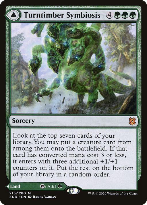 Turntimber Symbiosis (ZNR-215) [Zendikar Rising] MTG Single Wizards of the Coast
