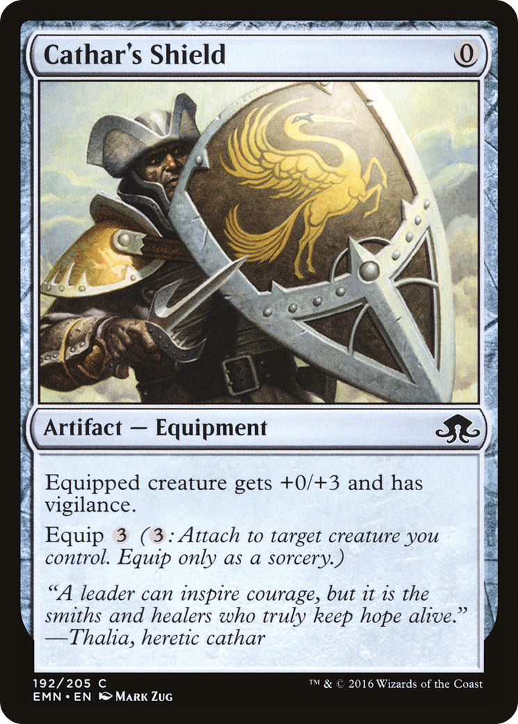 Cathar's Shield (EMN-192) [Eldritch Moon] Foil MTG Single Wizards of the Coast
