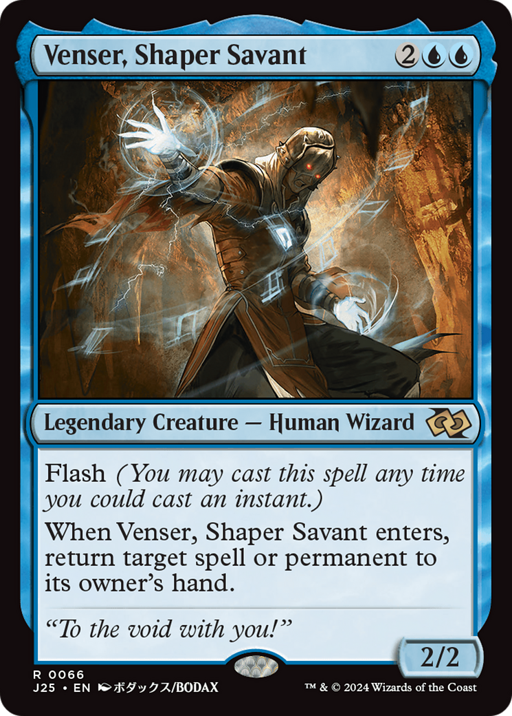 Venser, Shaper Savant (Anime) (J25-066) [Foundations Jumpstart] MTG Single Wizards of the Coast