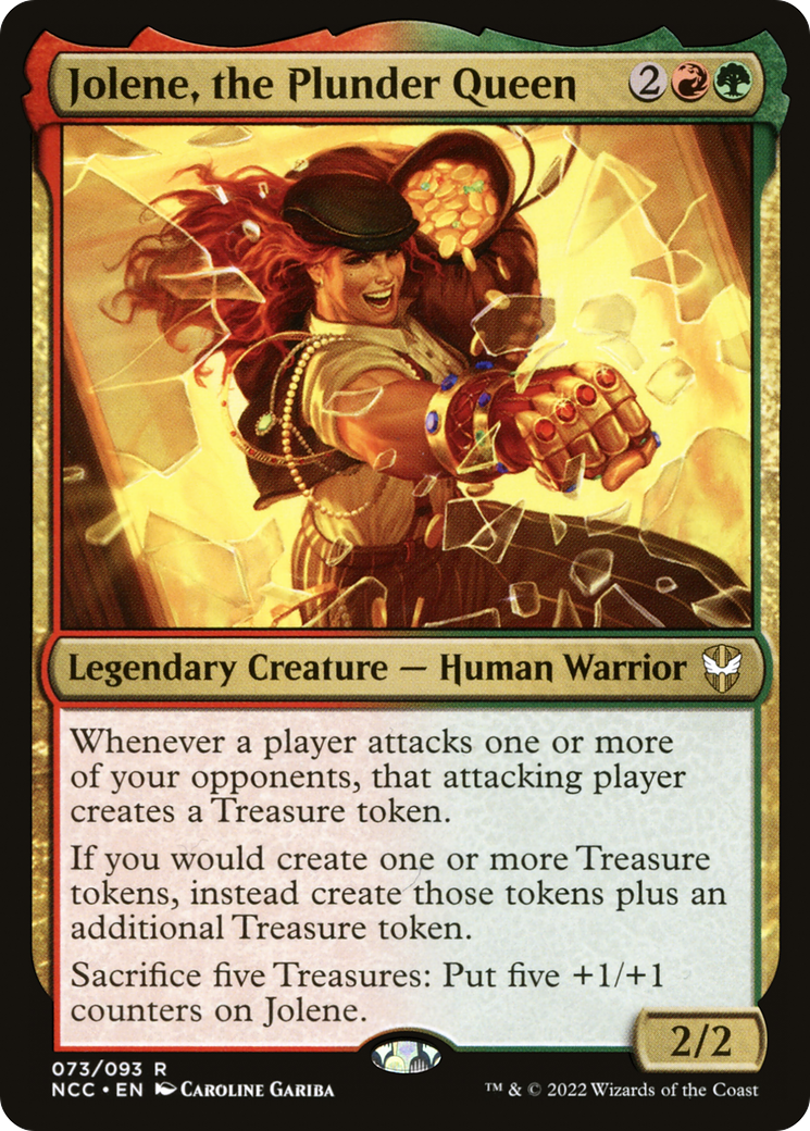 Jolene, the Plunder Queen (NCC-073) [New Capenna Commander] MTG Single Wizards of the Coast