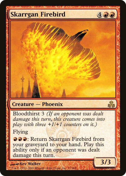 Skarrgan Firebird (GPT-077) [Guildpact] MTG Single Wizards of the Coast