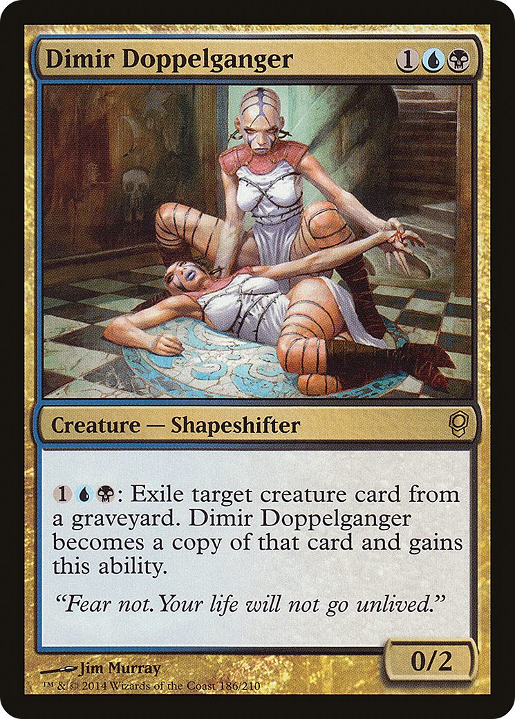 Dimir Doppelganger (CNS-186) [Conspiracy] Foil MTG Single Wizards of the Coast