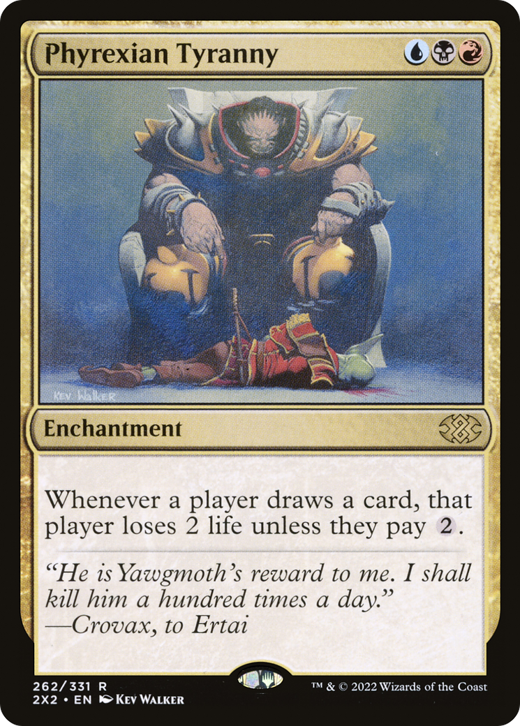 Phyrexian Tyranny (2X2-262) [Double Masters 2022] Foil MTG Single Wizards of the Coast