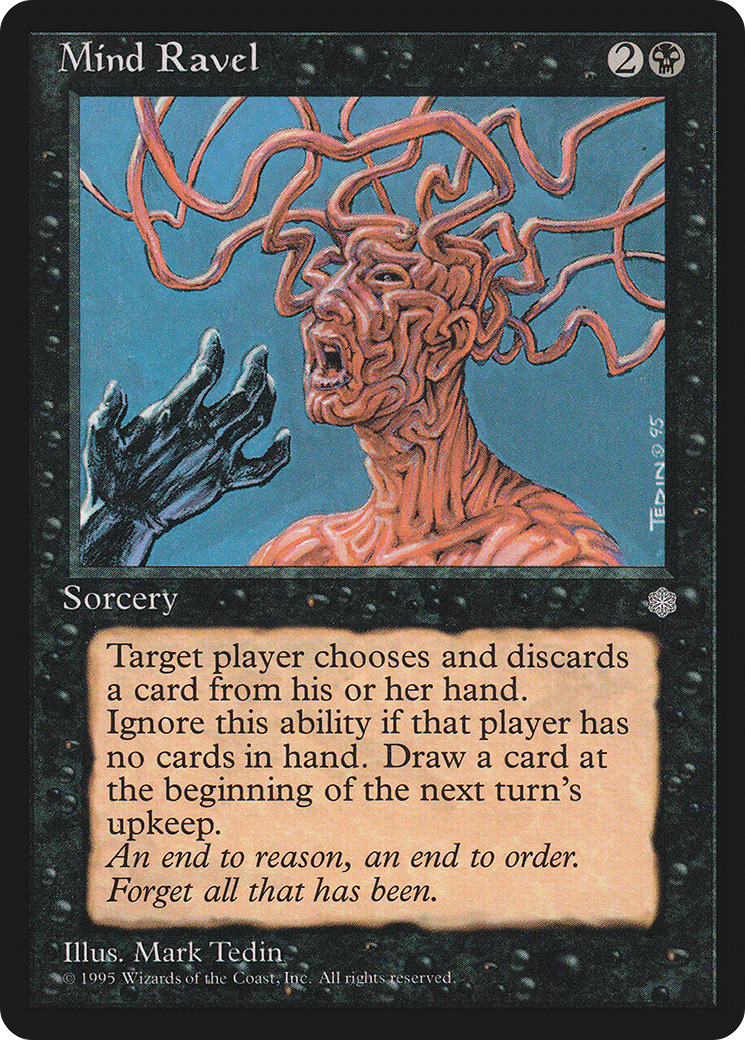 Mind Ravel (ICE-147) [Ice Age] MTG Single Wizards of the Coast