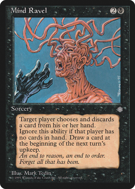 Mind Ravel (ICE-147) [Ice Age] MTG Single Wizards of the Coast