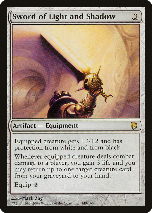 Sword of Light and Shadow (DST-149) [Darksteel] MTG Single Wizards of the Coast