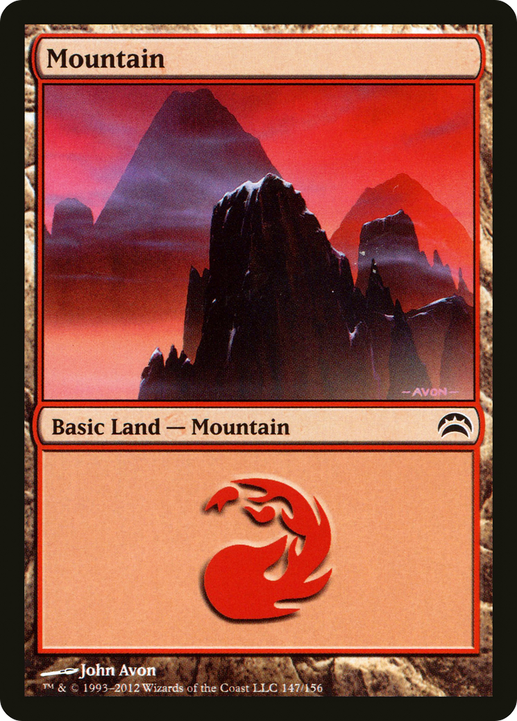 Mountain (PC2-147) [Misc] Planechase 2012 Foil MTG Single Wizards of the Coast
