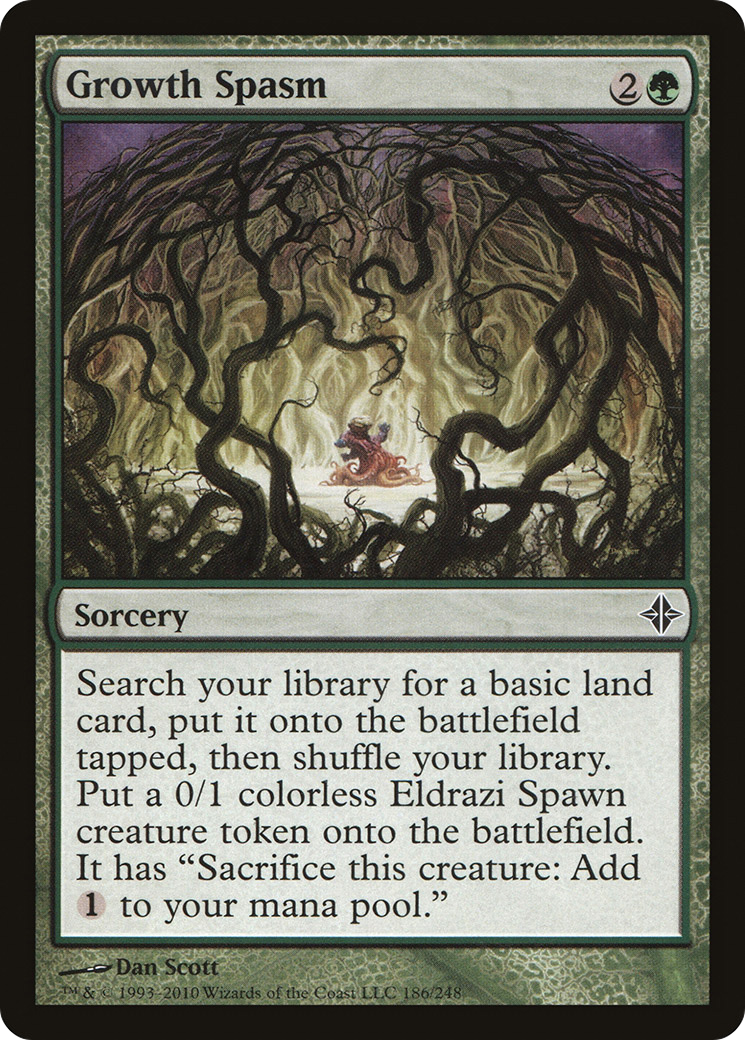 Growth Spasm (ROE-186) [Rise of the Eldrazi] Foil MTG Single Wizards of the Coast