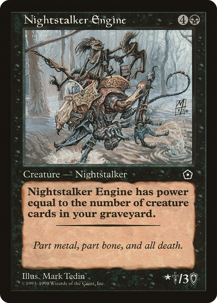 Nightstalker Engine (P02-081) [Misc] Portal Second Age MTG Single Wizards of the Coast