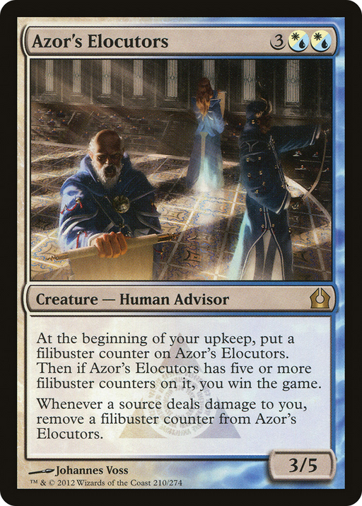 Azor's Elocutors (RTR-210) [Return to Ravnica] Foil MTG Single Wizards of the Coast