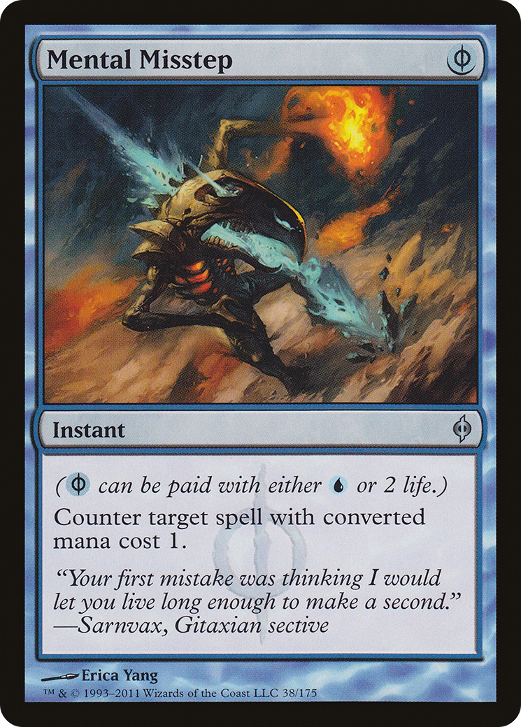 Mental Misstep (NPH-038) [New Phyrexia] MTG Single Wizards of the Coast