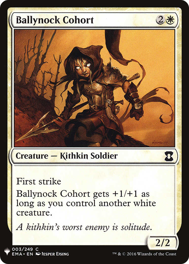 Ballynock Cohort (LIST-EMA-3) [Mystery Booster] The List MTG Single Wizards of the Coast