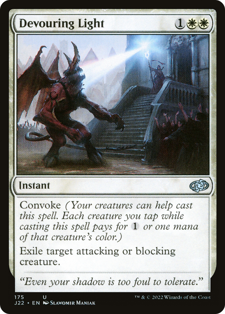 Devouring Light (J22-175) [Jumpstart 2022] MTG Single Wizards of the Coast