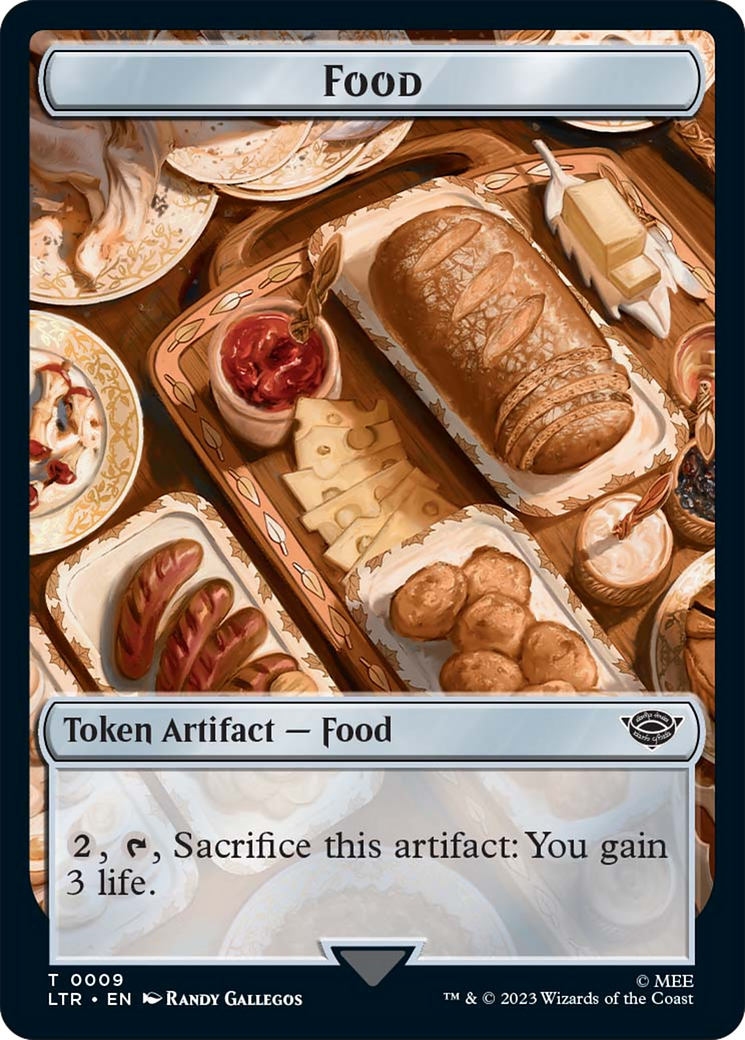 Food (TLTR-009) [Tokens] Tales of Middle-earth Tokens Foil MTG Single Wizards of the Coast
