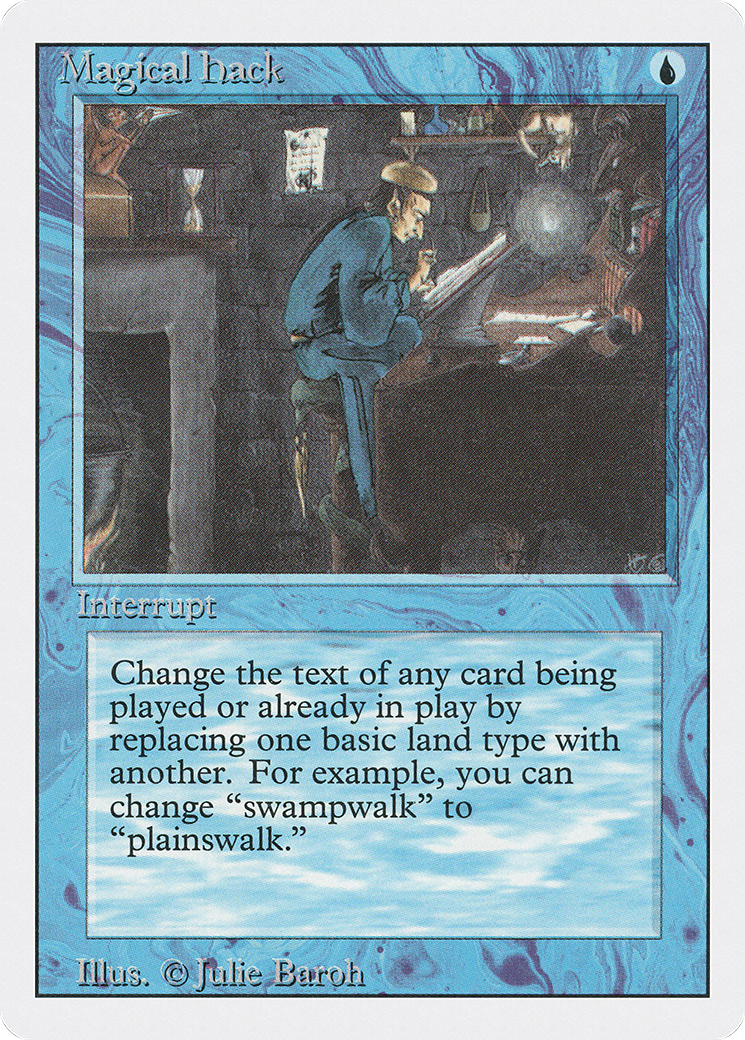 Magical Hack (3ED-065) [Revised Edition] MTG Single Wizards of the Coast