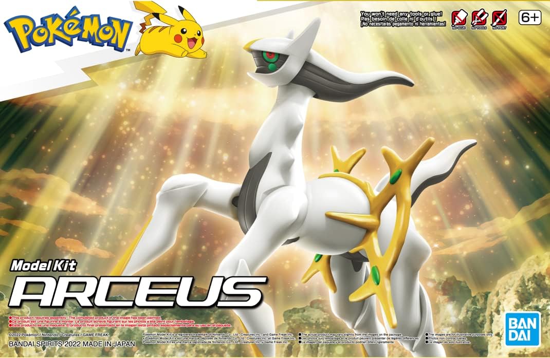 Bandai Spirits: Pokémon Model Kit - Arceus Toys & Plushes Bandai   