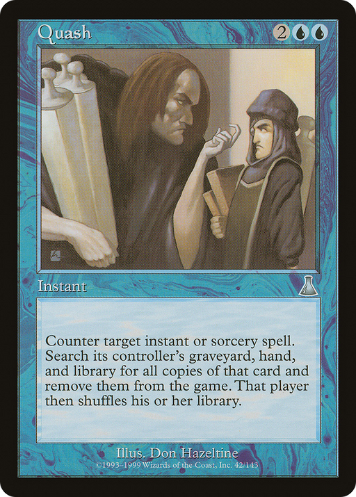 Quash (UDS-042) [Urza's Destiny] MTG Single Wizards of the Coast