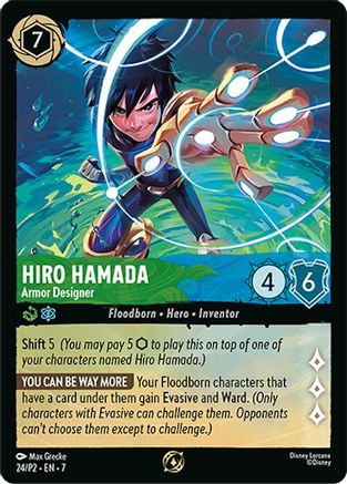 Hiro Hamada - Armor Designer (Store Championship Participant) (24) [Disney Lorcana Promo Cards] Lorcana Single Disney