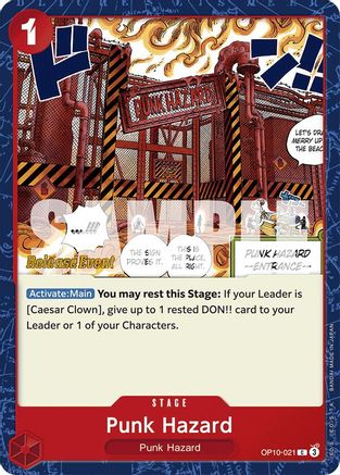 Punk Hazard (OP10-021) [Royal Blood Release Event Cards] One Piece Single Bandai