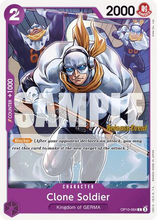 Clone Soldier (OP10-064) [Royal Blood Release Event Cards] One Piece Single Bandai