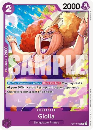 Giolla (OP10-066) [Royal Blood Release Event Cards] One Piece Single Bandai