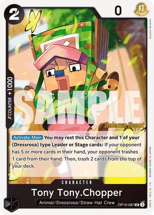 Tony Tony.Chopper (087) (OP10-087) [Royal Blood Release Event Cards] One Piece Single Bandai