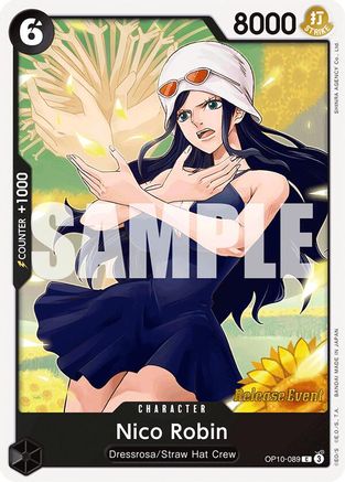 Nico Robin (OP10-089) [Royal Blood Release Event Cards] One Piece Single Bandai