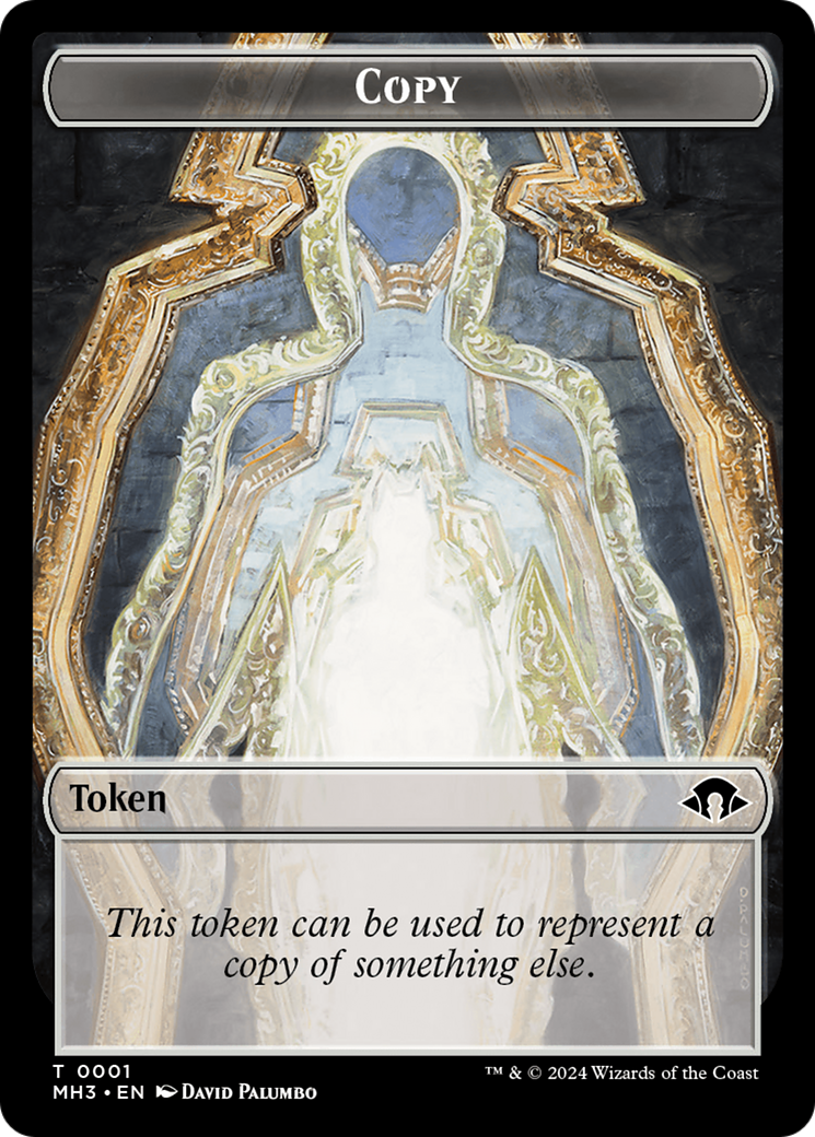 Copy // Gremlin Double-Sided Token [Tokens] Modern Horizons 3 Tokens MTG Single Magic: The Gathering