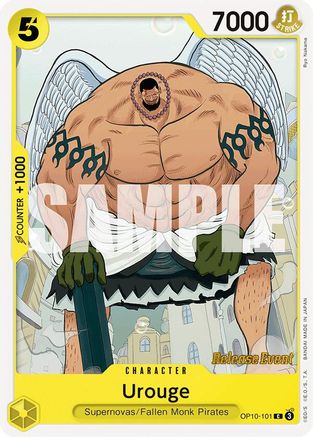 Urouge (OP10-101) [Royal Blood Release Event Cards] One Piece Single Bandai