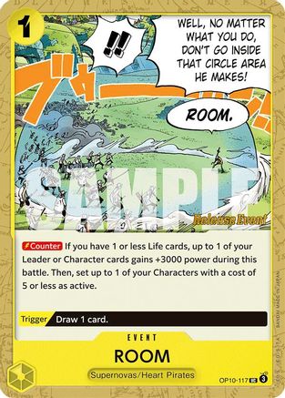 ROOM (OP10-117) [Royal Blood Release Event Cards] One Piece Single Bandai