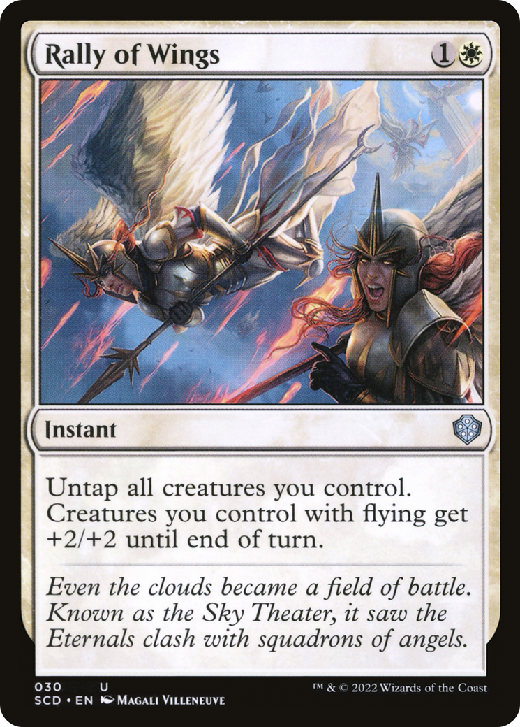 Rally of Wings (SCD-030) [Starter Commander Decks] MTG Single Wizards of the Coast