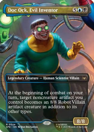 Doc Ock, Evil Inventor (SPE-024) [Marvel's Spider-Man: Eternal-Legal] MTG Single Wizards of the Coast