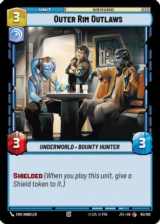 Outer Rim Outlaws (065/262) [Jump to Lightspeed] Star Wars: Unlimited Single Disney