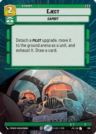 Eject (Hyperspace) (388) [Jump to Lightspeed] Star Wars: Unlimited Single Disney