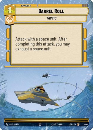 Barrel Roll (Hyperspace) (490) [Jump to Lightspeed] Star Wars: Unlimited Single Disney