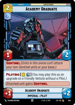 Academy Graduate (Foil) (556) [Jump to Lightspeed] Foil Star Wars: Unlimited Single Disney